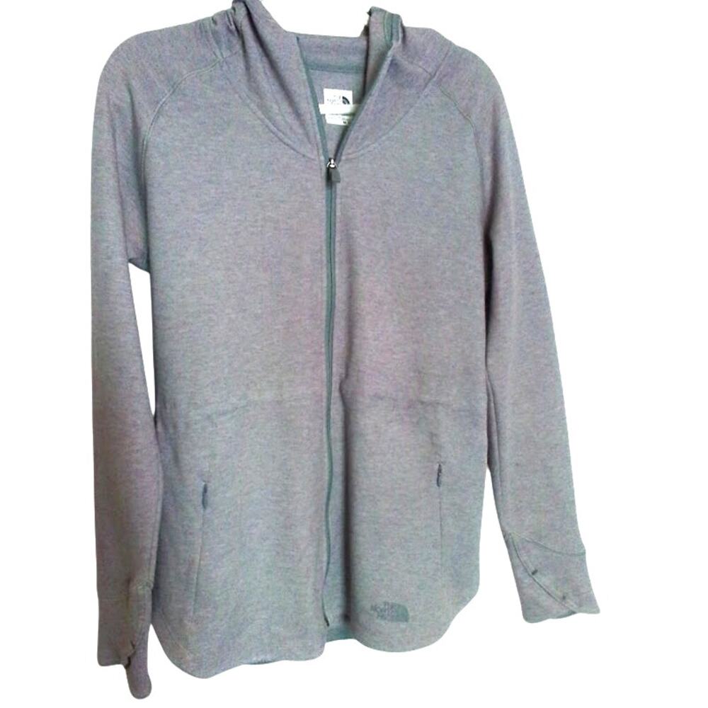 The North Face Women’s Gray Full-Zip Hoodie Jacket M